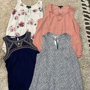 Dress shirts
Dress tanks